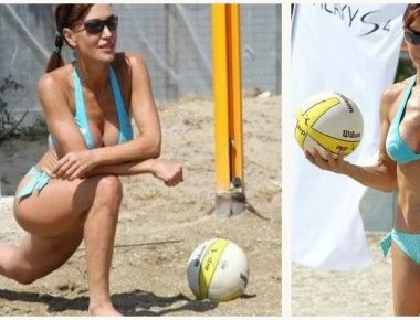 Η Βίκυ Χατζηβασιλείου «ρίχνει» το instagram με το καλογυμνασμένο κορμί της (φώτο)